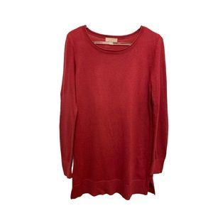 Loft Outlet Cranberry Knit Top